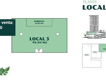 VENTA LOCALES AAA EN MONTES DE AME