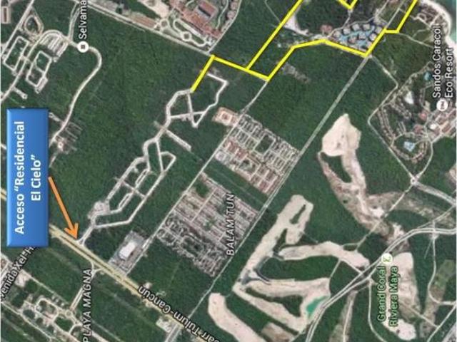 Venta lotes Condominales, Residencial El Cielo, Playa del Carmen