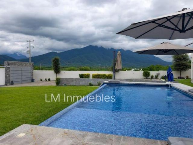 VENTA QUINTA AMUEBLADA Y PANELES SOLARES, ALLENDE N.L