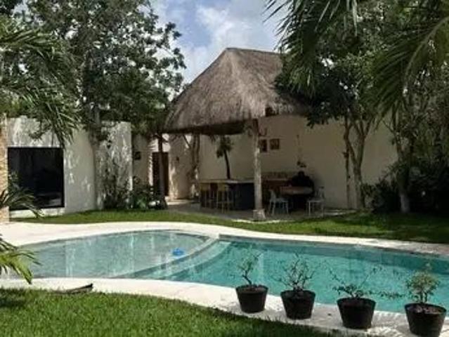 Venta/renta Casa Una Planta 3 Recs. Con Alberca En San Diego Cutz Conkal, Yuc