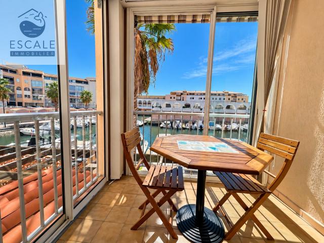 Vente Type 2 Vue Marina Aux Quilles A Sete 25m² Sète