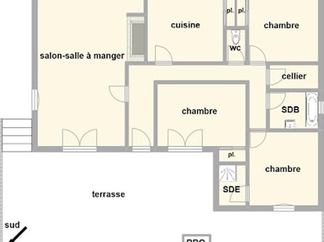 Vente Villa 4 pièces 96 m2 Verdun