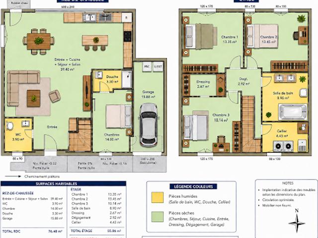 Vente Villa 4 pièces 100 m2 Allonzier la Caille