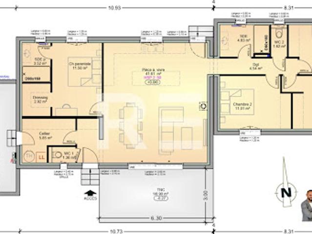 Vente Villa 5 pièces 110 m2 Saint Gilles