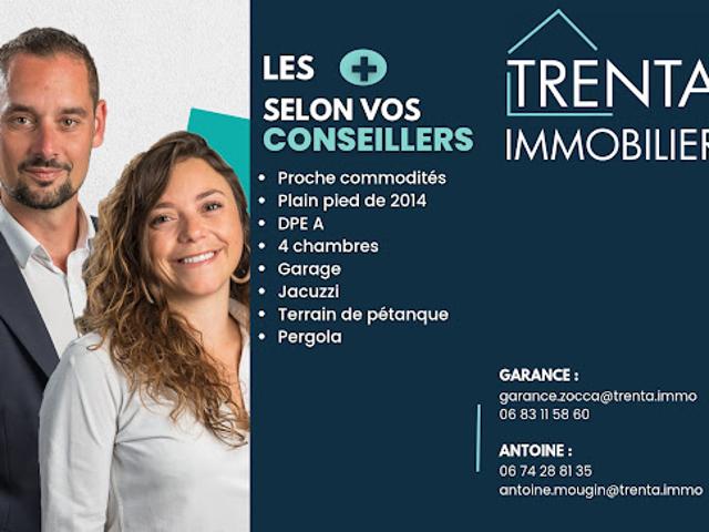 Vente Villa 5 pièces 115 m2 Moirans
