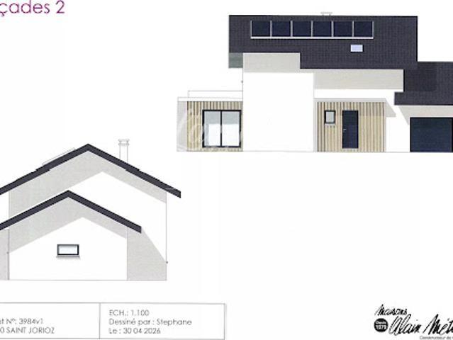 Vente Villa 5 pièces 123 m2 Saint Jorioz