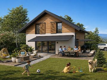 Vente Villa 4 pièces 100 m2 Allonzier la Caille