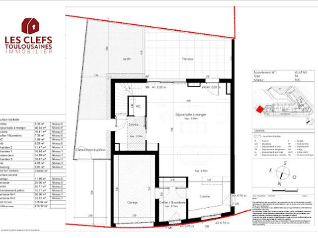 Vente Villa 5 pièces 135 m2 Toulouse