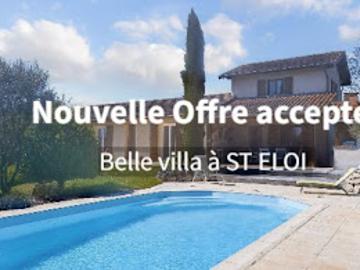 Vente Villa 6 pièces 194 m2 Saint Eloi
