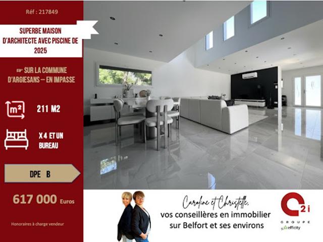 Vente Villa 7 pièces 189 m2 Argiésans