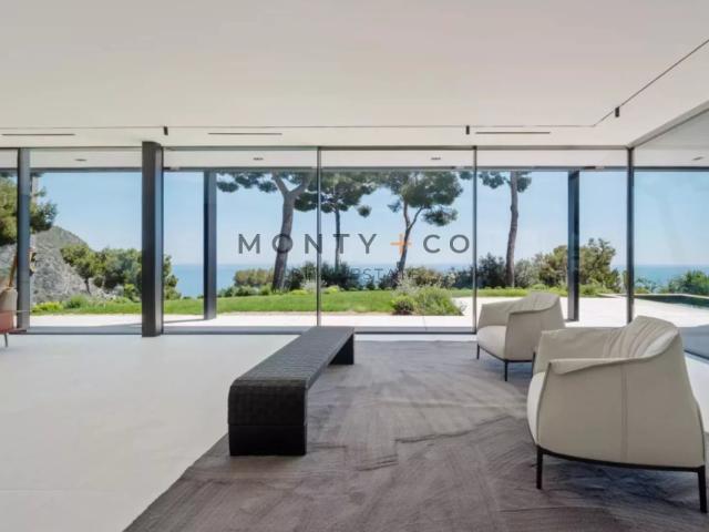 Vente villa contemporaine vue mer à Eze 336m² Eze