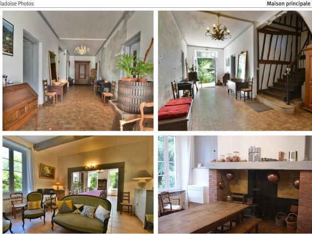 Vente à terme libre possible pour cette belle demeure gasco. 458m² Nogaro
