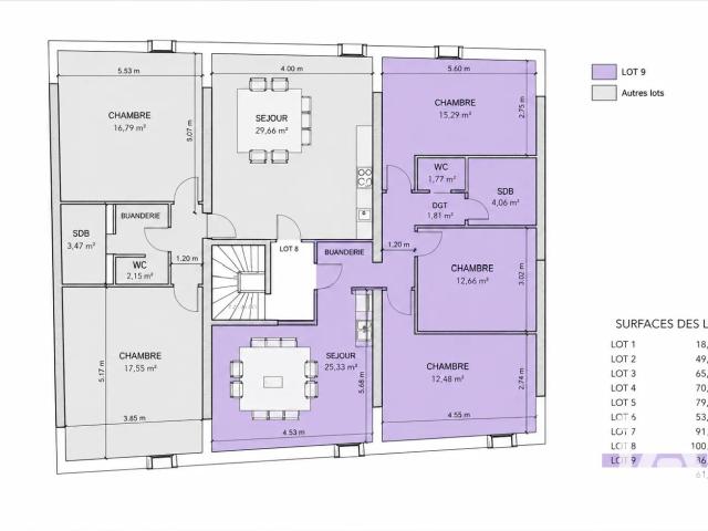 Vente Appartement 4 pièces