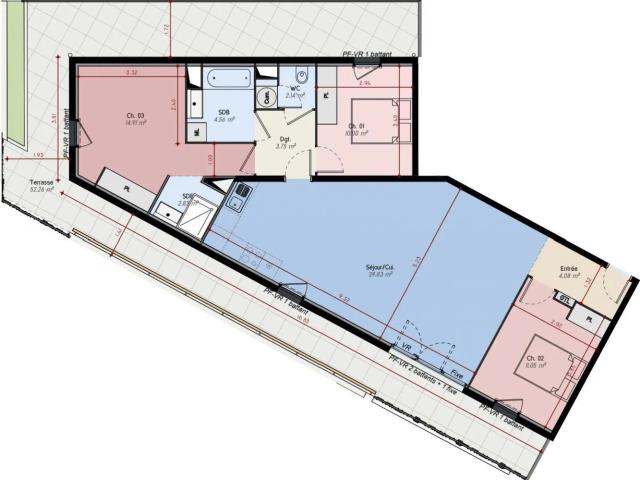 Vente Appartement 4 pièces