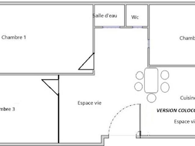 Vente Appartement 4 pièces 63 m2 Lyon 7ème