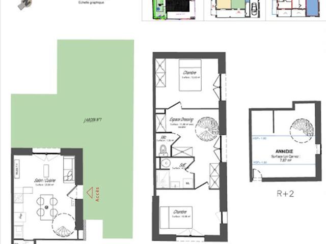Vente Appartement 4 pièces 63 m2 Montpellier