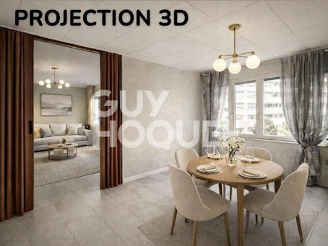 Vente Appartement 4 pièces 65.14 m2 Villeurbanne