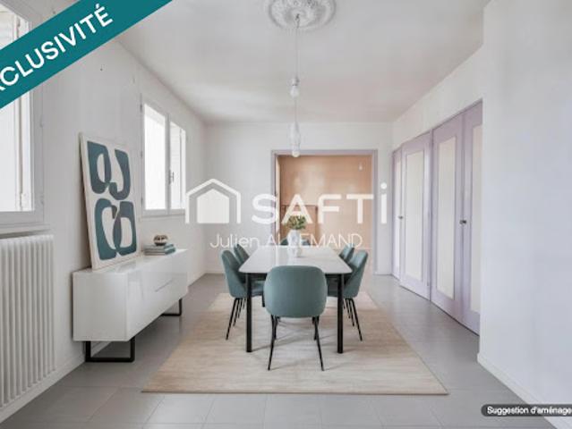 Vente Appartement 4 pièces 68 m2 Lons le Saunier