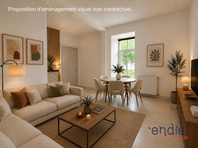 Vente Appartement 4 pièces 68 m2 Quimper