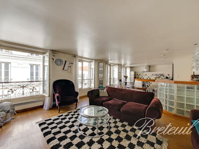 Vente Appartement 4 pièces 77.41 m2 Paris 9ème