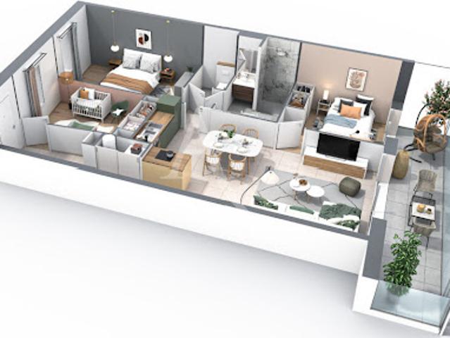 Vente Appartement 4 pièces 74.8 m2 Saint Gilles Croix de Vie