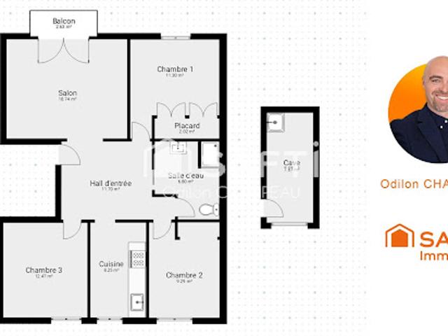 Vente Appartement 4 pièces 74 m2 Perpignan