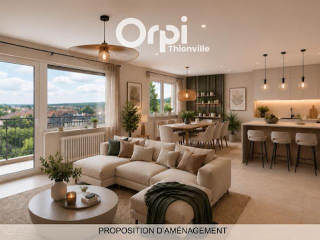 Vente Appartement 4 pièces 75.5 m2 Thionville