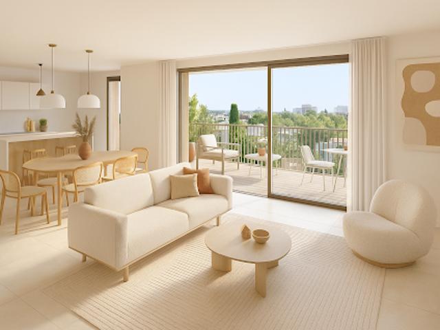 Vente Appartement 4 pièces 75 m2 Marseille 14ème