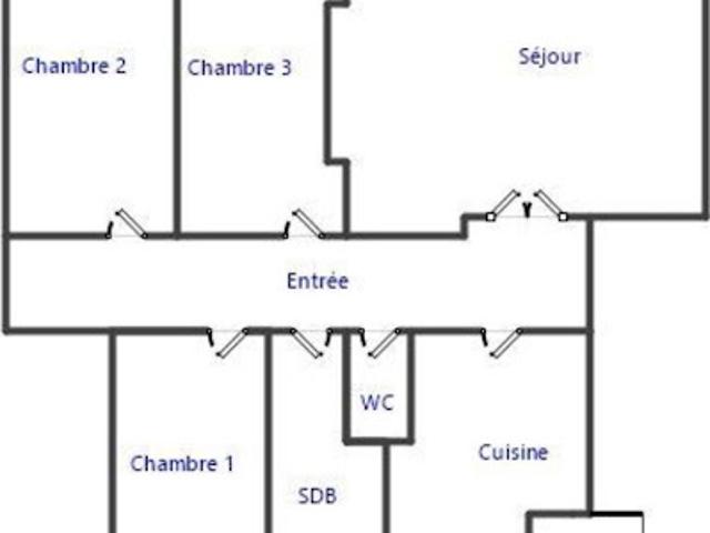 Vente Appartement 4 pièces 78 m2 Asnieres sur seine