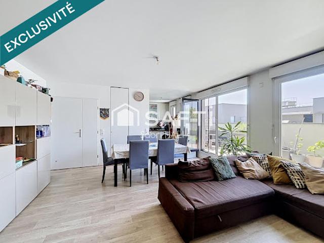 Vente Appartement 4 pièces 79 m2 Nanterre