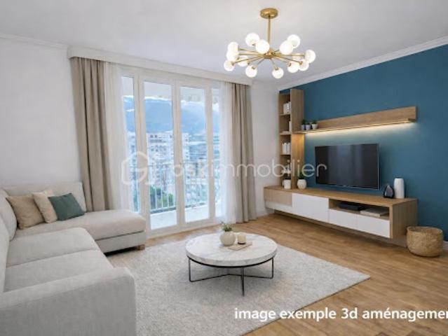 Vente Appartement 4 pièces 83.5 m2 Grenoble