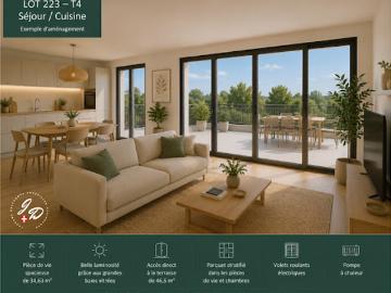 Vente Appartement 4 pièces 81 m2 Albens