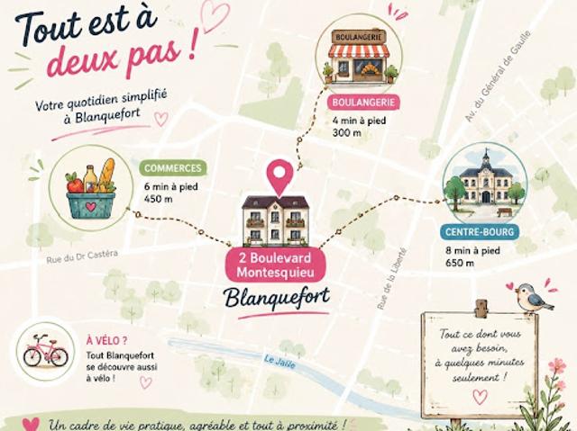 Vente Appartement 4 pièces 81 m2 Blanquefort