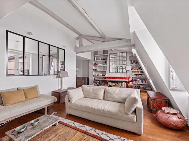 Vente Appartement 4 pièces 82.8 m2 Paris 3ème