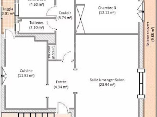 Vente Appartement 4 pièces 87.34 m2 Ghisonaccia