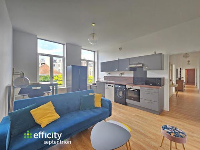 Vente Appartement 4 pièces 87 m2 Lille