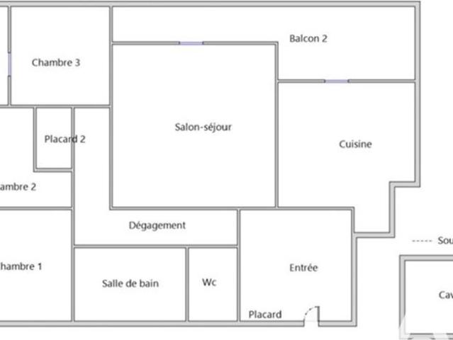 Vente Appartement 4 pièces
