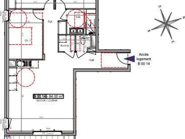 Vente Appartement 4 pièces 84 m2 Claix