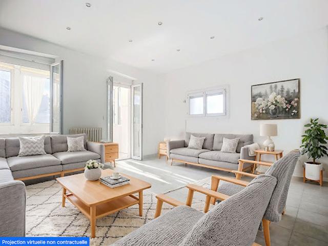 Vente Appartement 4 pièces 84 m2 Marseille 12ème