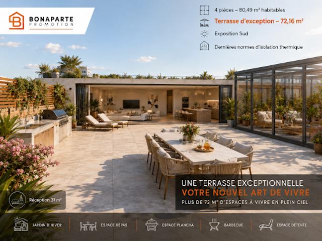 Vente Appartement 4 pièces 84 m2 Pontoise