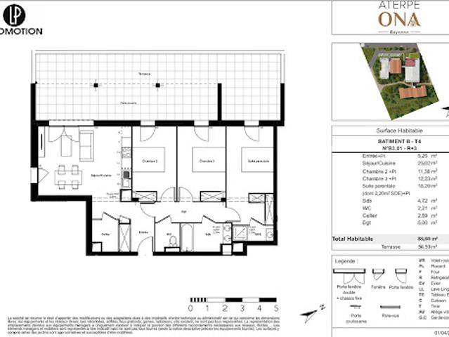 Vente Appartement 4 pièces 86.6 m2 Bayonne