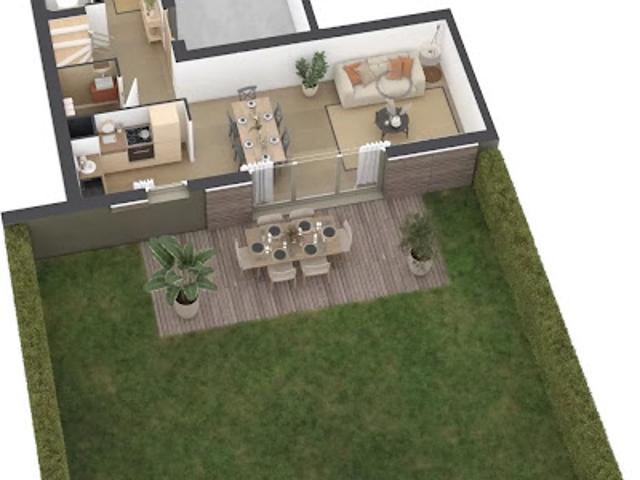 Vente Appartement 4 pièces 86.77 m2 Borgo