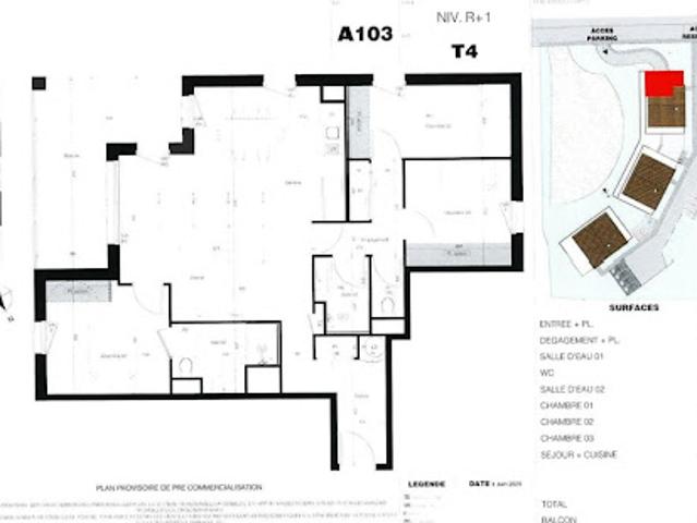 Vente Appartement 4 pièces 86 m2 Gap