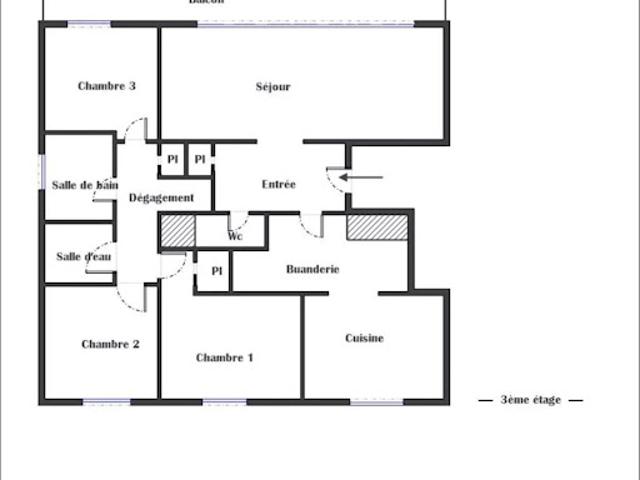 Vente Appartement 4 pièces 86 m2 Paris 15ème