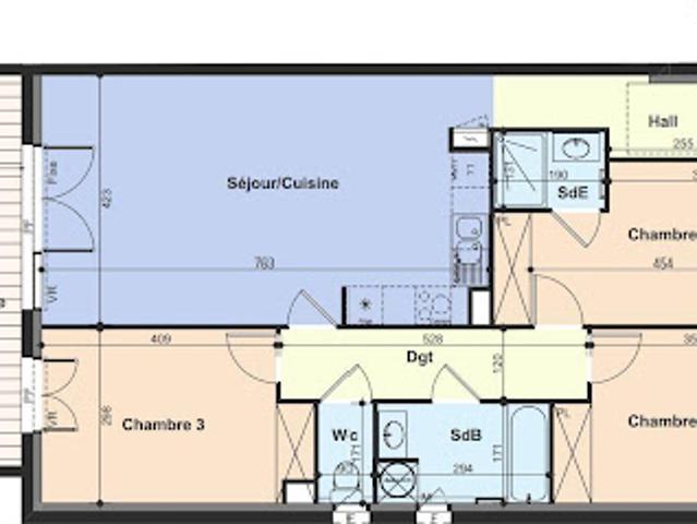 Vente Appartement 4 pièces 89 m2 Codognan