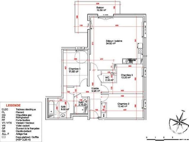 Vente Appartement 4 pièces 93 m2 Saint Martin Boulogne