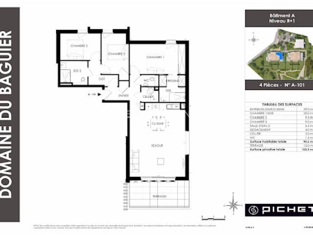 Vente Appartement 4 pièces 90 m2 La Ciotat