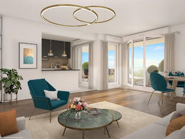 Vente Appartement 4 pièces 90 m2 Le Blanc Mesnil