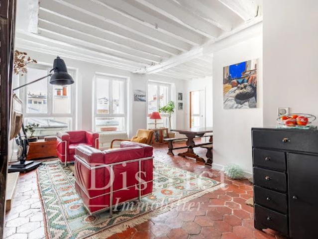 Vente Appartement 4 pièces 90 m2 Paris 4ème