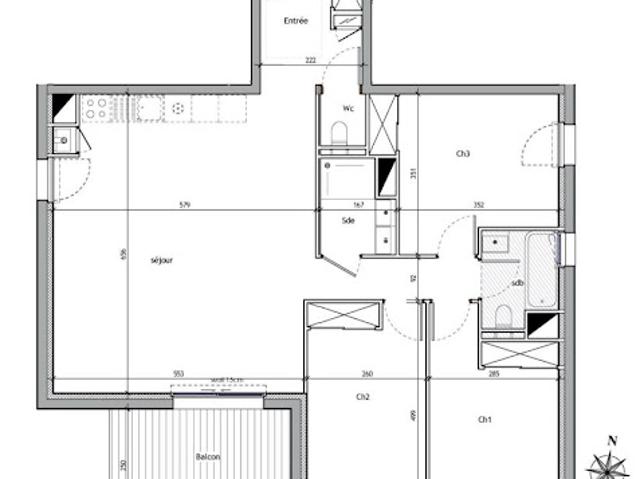 Vente Appartement 4 pièces 91 m2 Saint marc sur mer